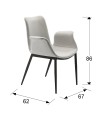 SILLON ·SOWA· BLANCO